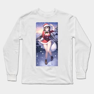 Santa Girl Long Sleeve T-Shirt